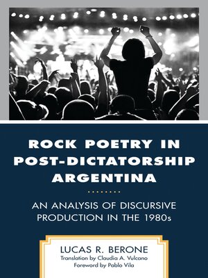 cover image of Rock Poetry in Post-Dictatorship Argentina